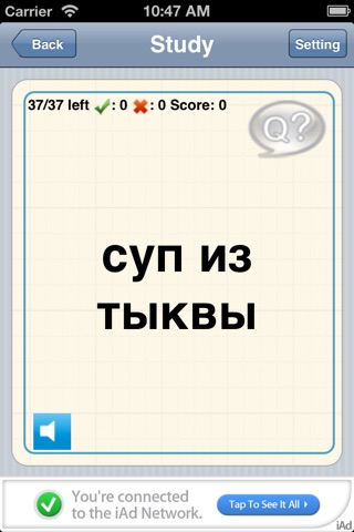 English - Russian Flashcards screenshot 2