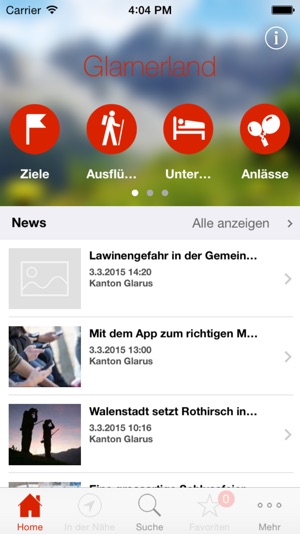 Glarnerland - die App für Gäste und Bewohner im Glarnerland(圖1)-速報App