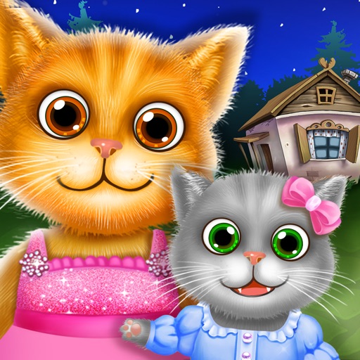 Animal Mommy & Baby Tale - Puppy & Kitten iOS App