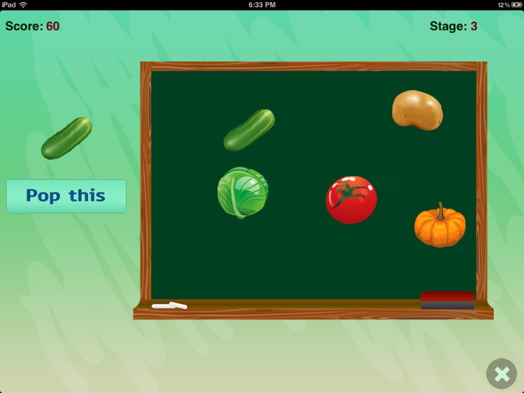 Kids Vegetables and Fruits Flash Cards screenshot-3