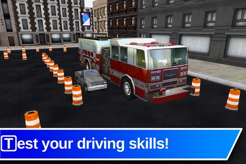 Top Fire Truck 3D Parking screenshot 3