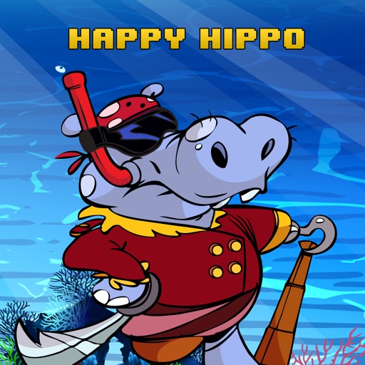 Happy Hippo – the bubbly & bouncy blue giant iOS App