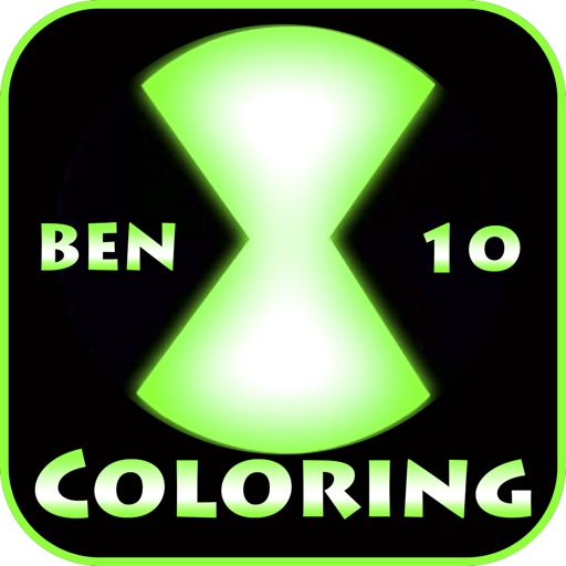Educational Coloring pages for Ben 10 Edition iOS App