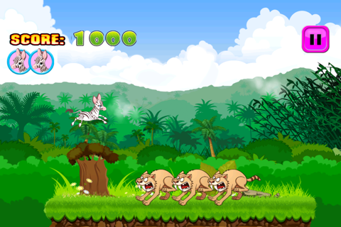 Baby Zebra Dash : Running With Little Zoo Buddies screenshot 4