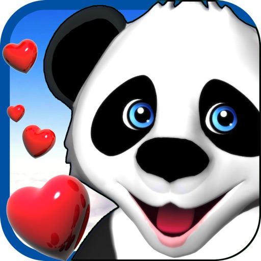 Talking Panda Mime Love Letters Icon