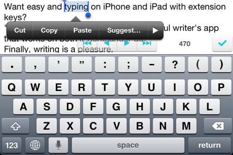 Writer app: Easy text editor for writers screenshot 3