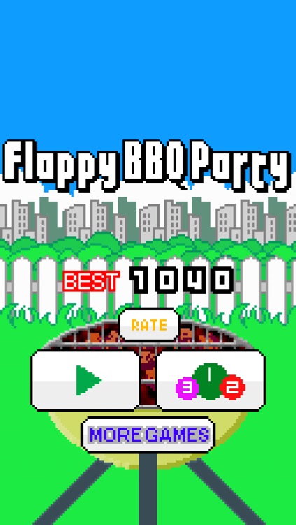 Flappy BBQ Party screenshot-3
