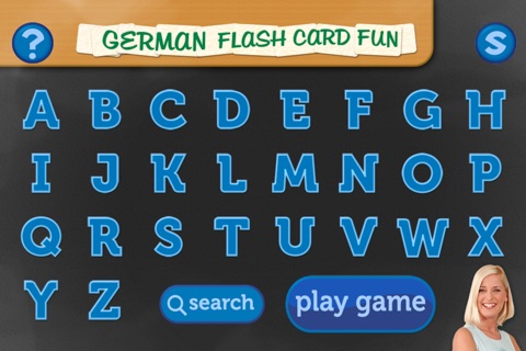 German Flash Card Fun - Flash Cards A to Z screenshot 4