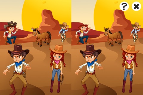 A Cowboys & Indians Learning Game for Children: Learn about the Wild West screenshot 2
