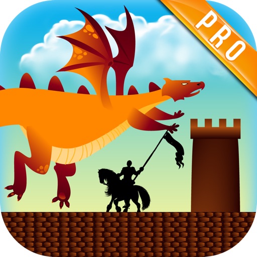 Knights and Dragons Clash Adventure PRO - Flying Mania Dodge Attack