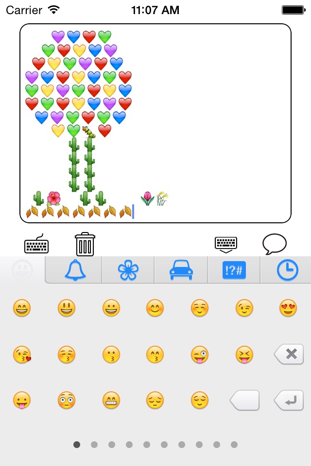 Emoji Color - Cool Emojis, Emoticon Smileys Art Symbols Text Keyboard screenshot 2