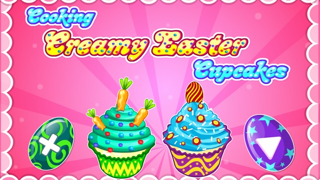 Cooking Creamy Easter Cupcakes-Kids and 