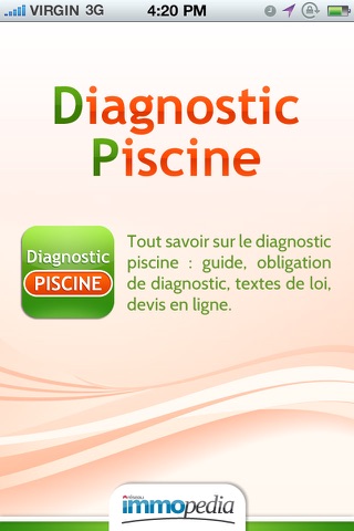 Diagnostic Piscine screenshot 2