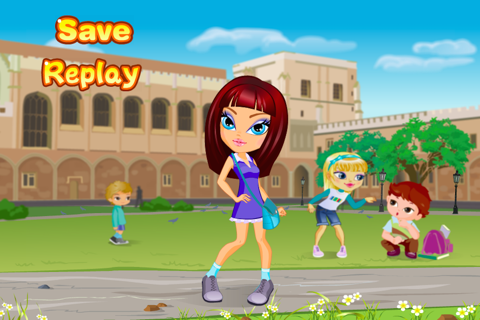 School Girl Dress-Up screenshot 2