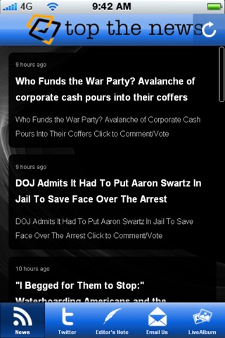 Top The News screenshot 2