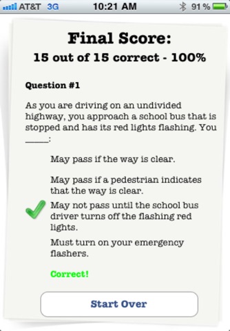 SC DMV Driver Exam screenshot 3