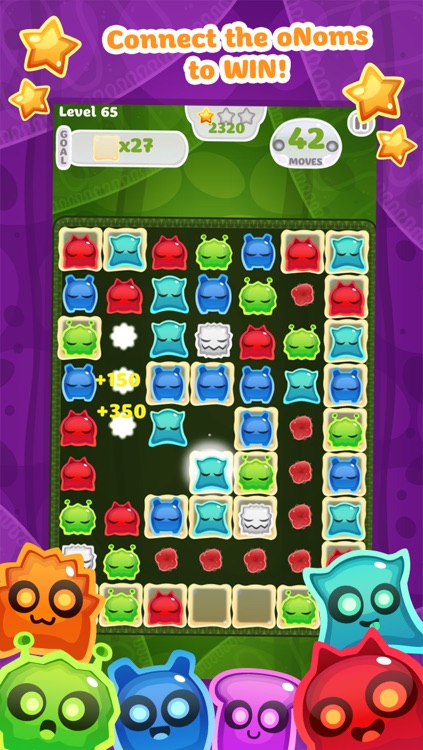 oNomons Journey - Puzzle Matching Adventure Game with Jelly Monsters