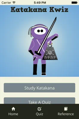 Game screenshot Katakana Kwiz apk