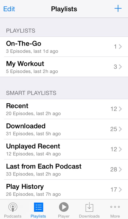PodCruncher podcast app - Player and manager for podcasts screenshot-4