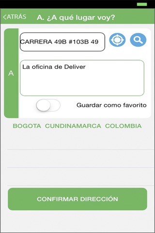 Deliver screenshot 2