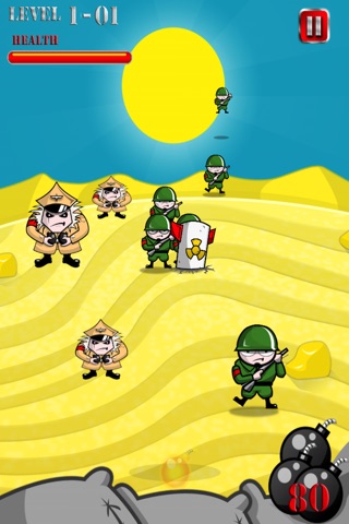 Island Grenade War Lite screenshot 3