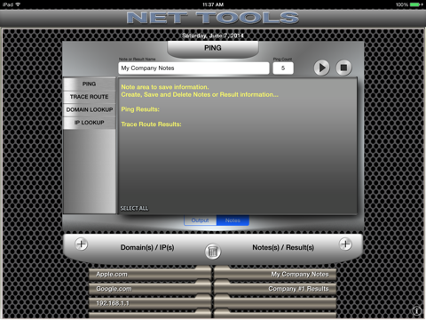 Net Tools HD screenshot 4