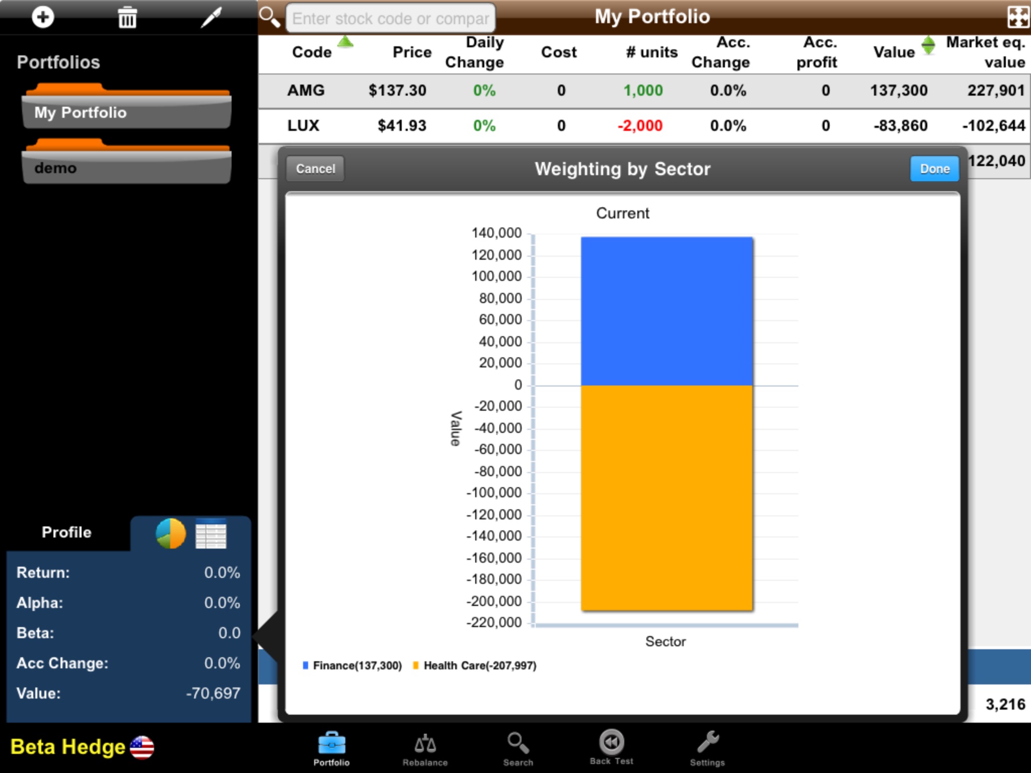 Beta Hedge 2013 (HK) screenshot 3