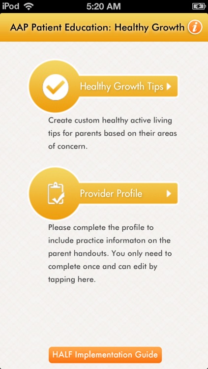AAP Patient Education: HealthyGrowth