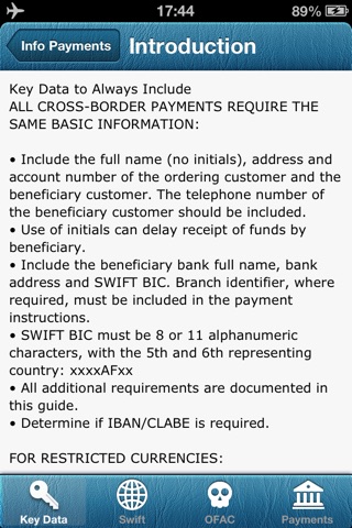 Info Payments screenshot 2