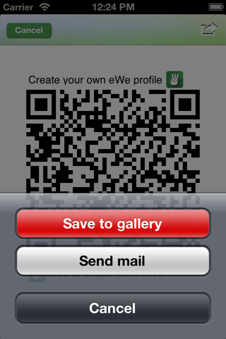eWe - Share Contacts App screenshot 4