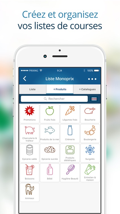 Prixing - Comparateur de prix, shopping, promotions et liste de courses screenshot-3