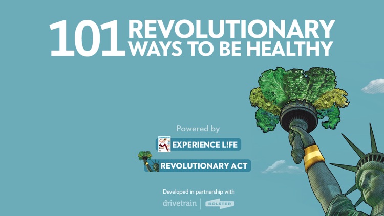“101 Revolutionary Ways to Be Healthy” from Experience Life magazine and RevolutionaryAct.com