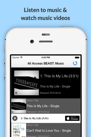 All Access: BEAST Edition - Music, Videos, Social, Photos, News & More! screenshot 2