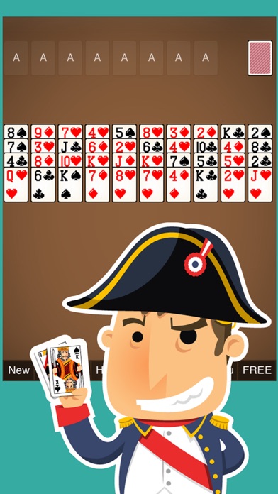 How to cancel & delete Napoleon's Exile Solitaire Free Card Game Classic Solitare Solo from iphone & ipad 3