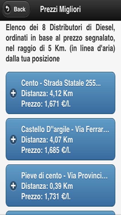 Cerca Distributori Diesel PRO screenshot-3