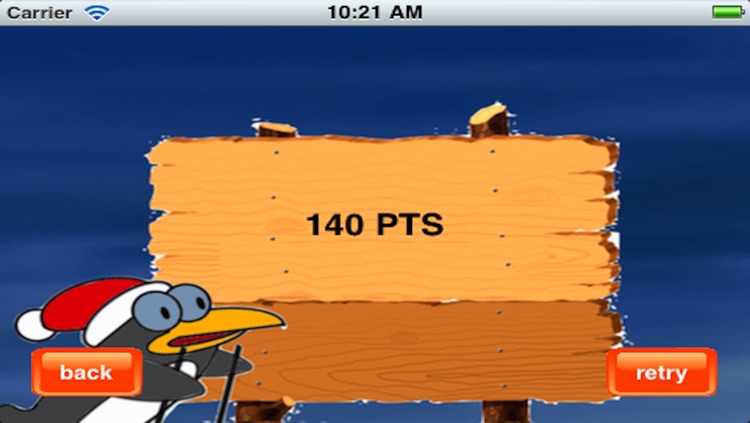 Amazing Skiing Bird Free: Christmas Special Game screenshot-4