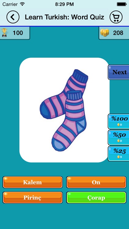 Learn Turkish: Word Quiz