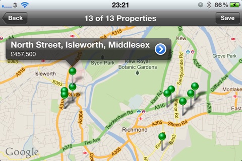 MoveTo - properties in London, Surrey, Berks and Bucks screenshot 4