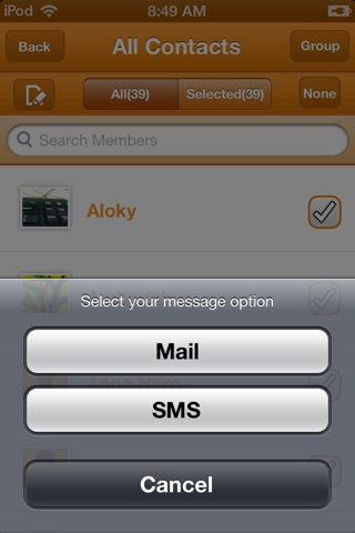 Bulk Messages. screenshot 3