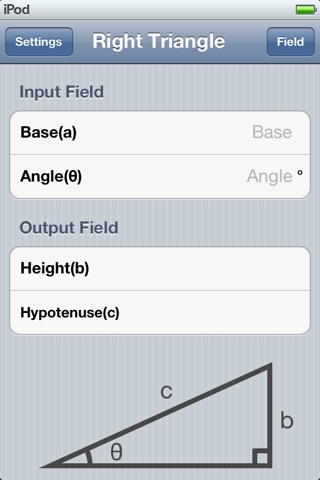 Triangle Calculator Right screenshot 3