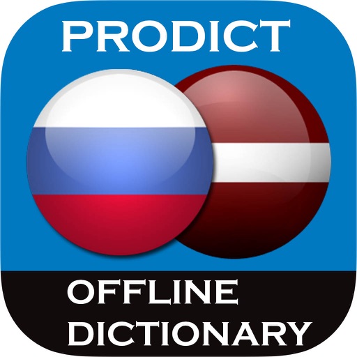 Russian <> Latvian Offline Dictionary + Online Translator icon