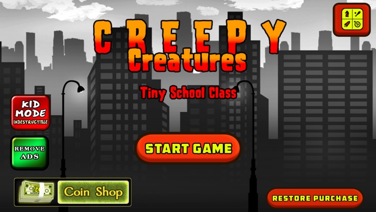 Creepy Creatures : Tiny School Class screenshot-3
