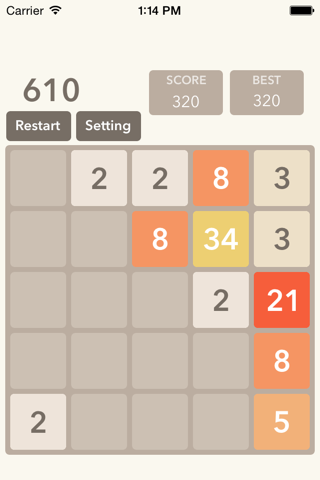 2048 Game With New Levels screenshot 2