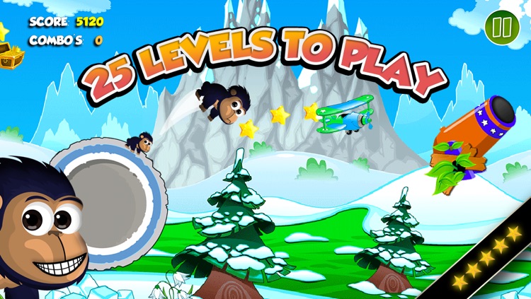 Jumping Monkey - Chimps Island Holiday Pro screenshot-3