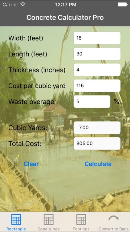 Concrete Calculator Pro