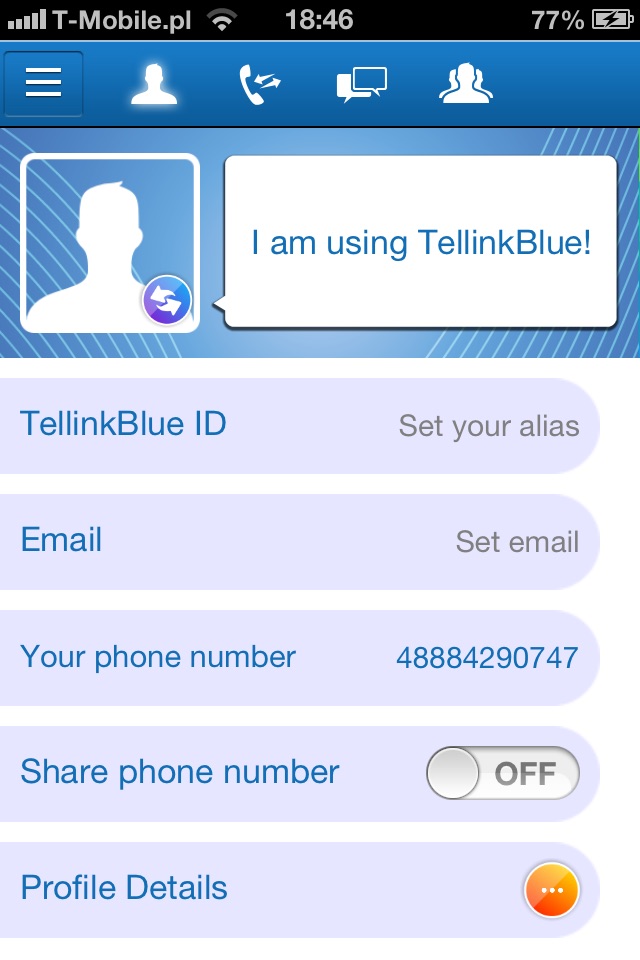 TellinkBlue screenshot 3