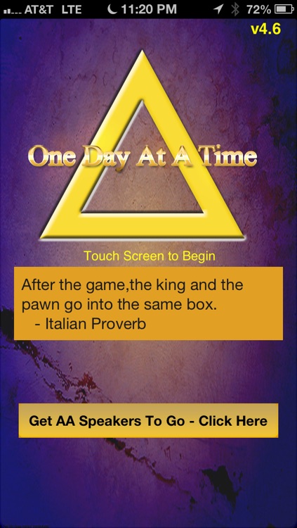 One Day At A Time - Alcoholics Anonymous (AA)