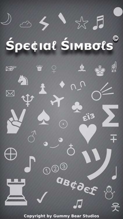 Special Symbols for Facebook, Twitter, Texts & Email