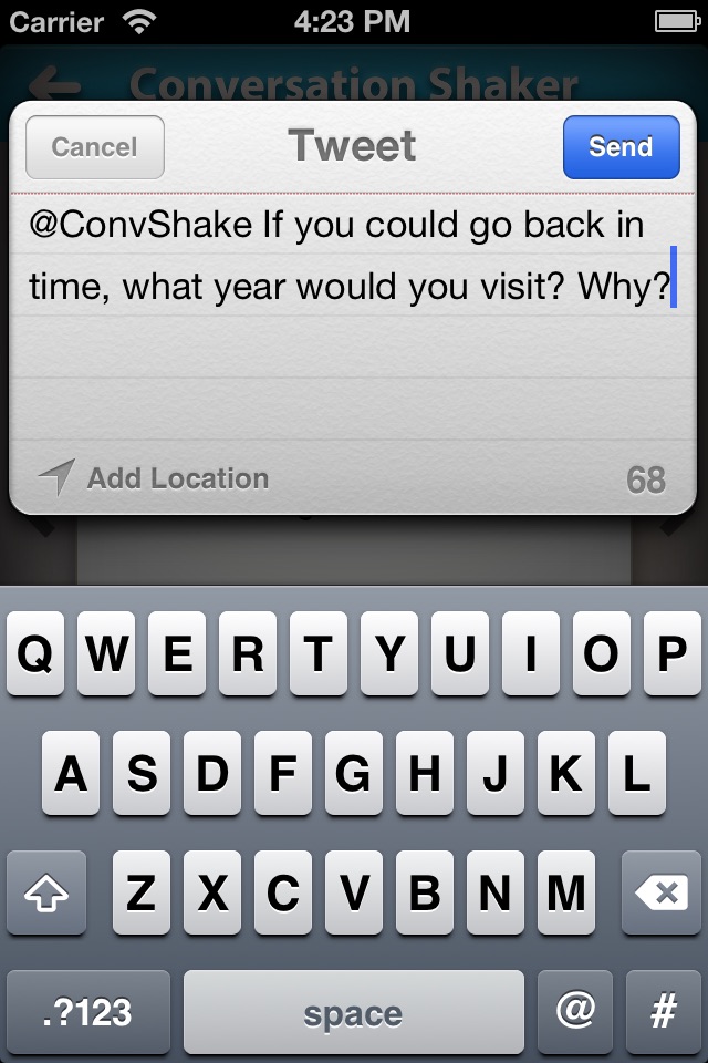 Conversation Shaker screenshot 3
