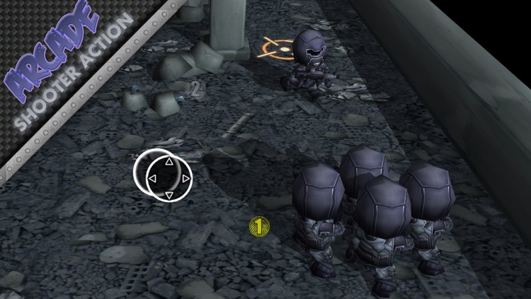 Ninja Blade Infinity dual stick arcade action screenshot-3